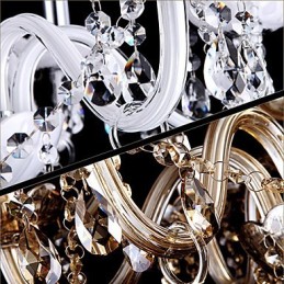 Modern Contemporary Traditional Classic Others Feature for Crystal Candle Style Glass Chandelier