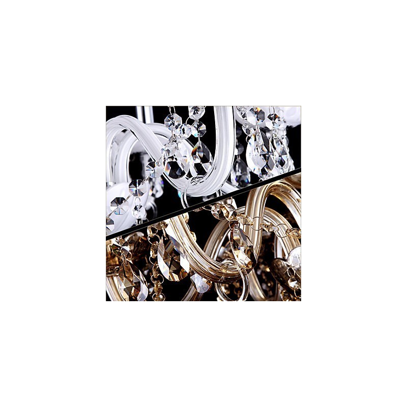 Modern Contemporary Traditional Classic Others Feature for Crystal Candle Style Glass Chandelier