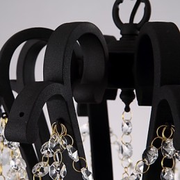 8 Lights Crystal Chandelier Modern Contemporary Traditional Classic Rustic Lodge Vintage Retro Lantern Drum Country Painting