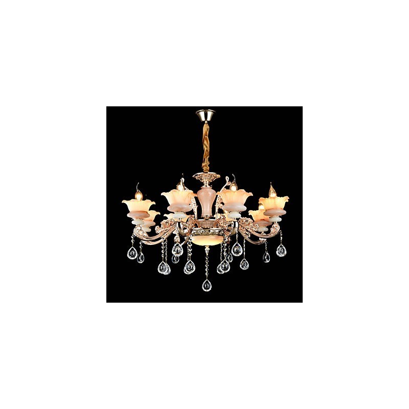 Modern Contemporary Traditional Classic Zinc Alloy Feature for Crystal Mini Style Metal Pendant Light
