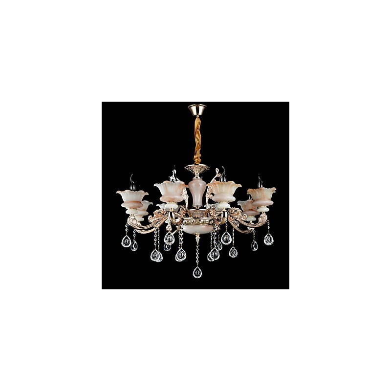 Modern Contemporary Traditional Classic Zinc Alloy Feature for Crystal Mini Style Metal Pendant Light