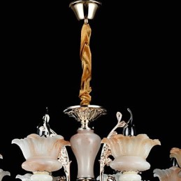 Modern Contemporary Traditional Classic Zinc Alloy Feature for Crystal Mini Style Metal Pendant Light