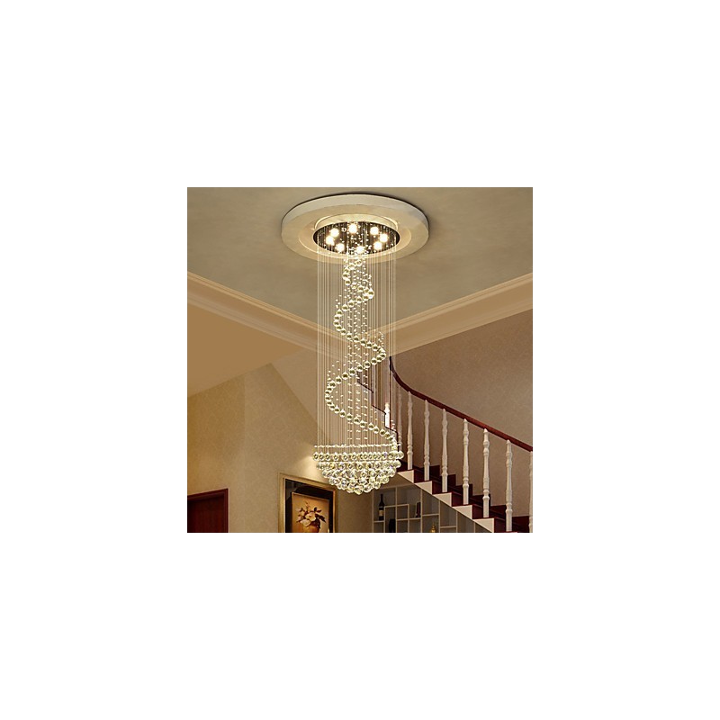 Modern Crystal Ceiling Chandelier Lights Indoor Pendant Lamp Deco Lighting Fixtures