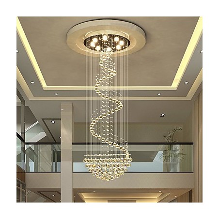Modern Crystal Ceiling Chandelier Lights Indoor Pendant Lamp Deco ...