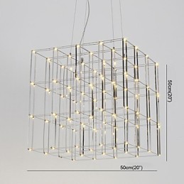 Modern Chandelier Light Stainless Steel Lamp Loft Lighting