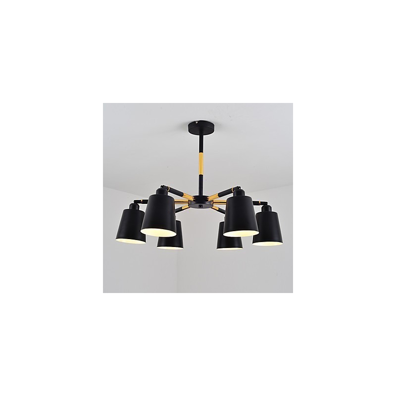 Pendant Light Traditional Classic Painting Feature for Mini Style Wood Bamboo