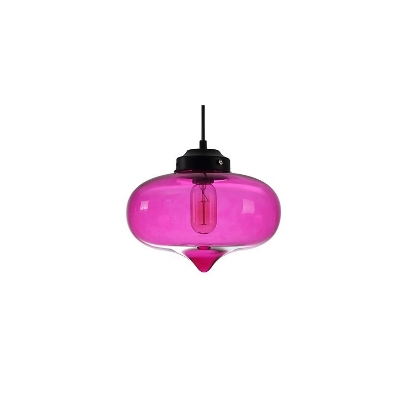 Bubble Design Pendant 1 Light Minimalist Iron Painting