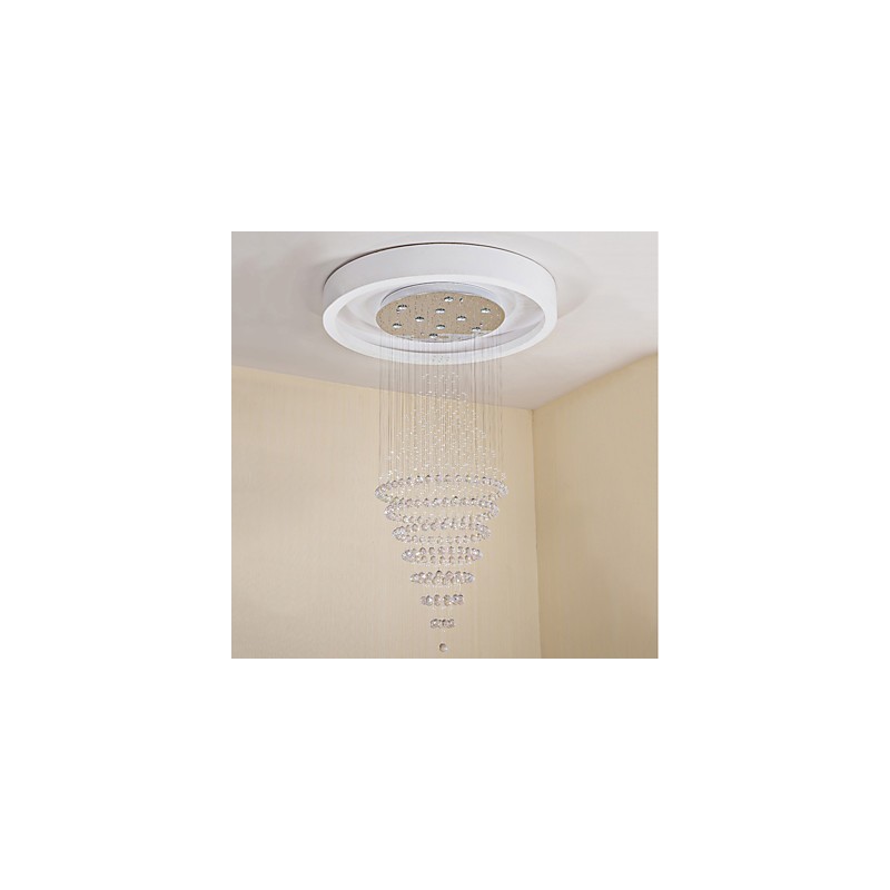 Contemporary Crystal Ceiling Pendant Light Modern Chandelier Home Hanging Lighting Chandelier Lamps Fixtures