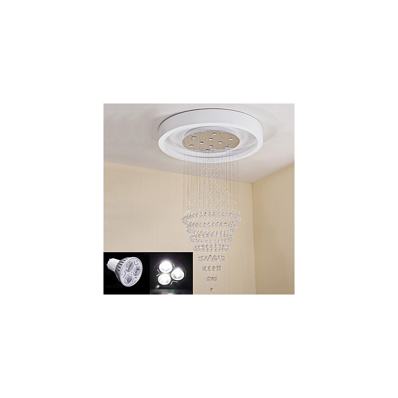 Contemporary Crystal Ceiling Pendant Light Modern Chandelier Home Hanging Lighting Chandelier Lamps Fixtures