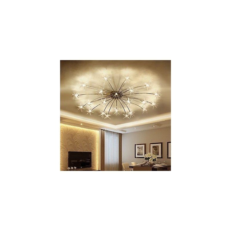 Modern Contemporary Chrome Feature for Mini Style Designers Metal Kids Chandelier