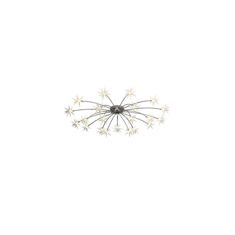 Modern Contemporary Chrome Feature for Mini Style Designers Metal Kids Chandelier