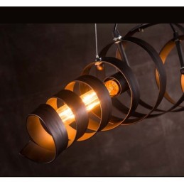 Retro Iron Lamp Modern Minimalist Industrial Style Chandelier