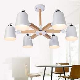 Vintage Painting Feature for Metal Chandelier