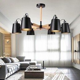 Vintage Painting Feature for Metal Chandelier