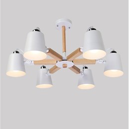 Vintage Painting Feature for Metal Chandelier