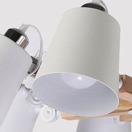 Vintage Painting Feature for Metal Chandelier