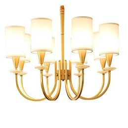 Pure Brass Chandelier Jade Decorative Chandelier