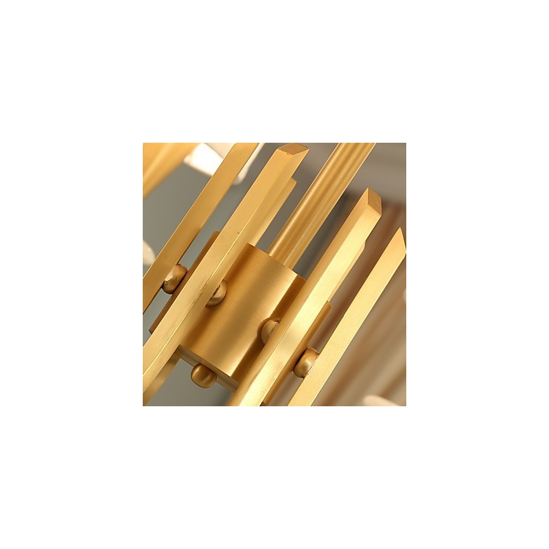 Pure Brass Chandelier Jade Decorative Chandelier