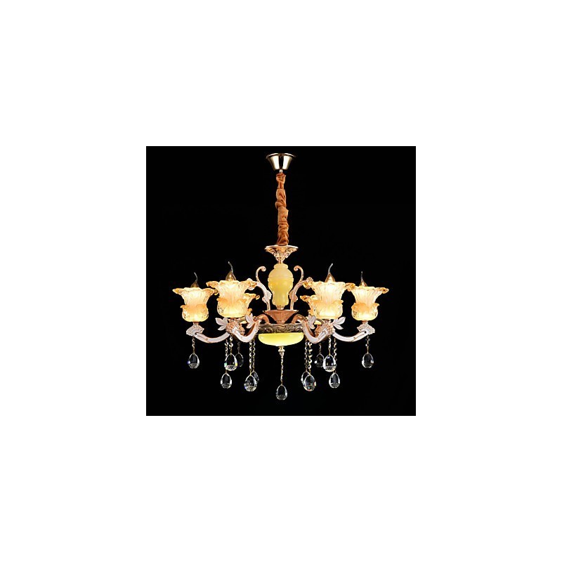 Modern Contemporary Traditional Classic Zinc Alloy Feature for Crystal Mini Style Metal Pendant Light