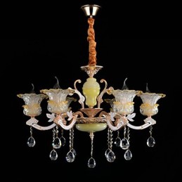 Modern Contemporary Traditional Classic Zinc Alloy Feature for Crystal Mini Style Metal Pendant Light