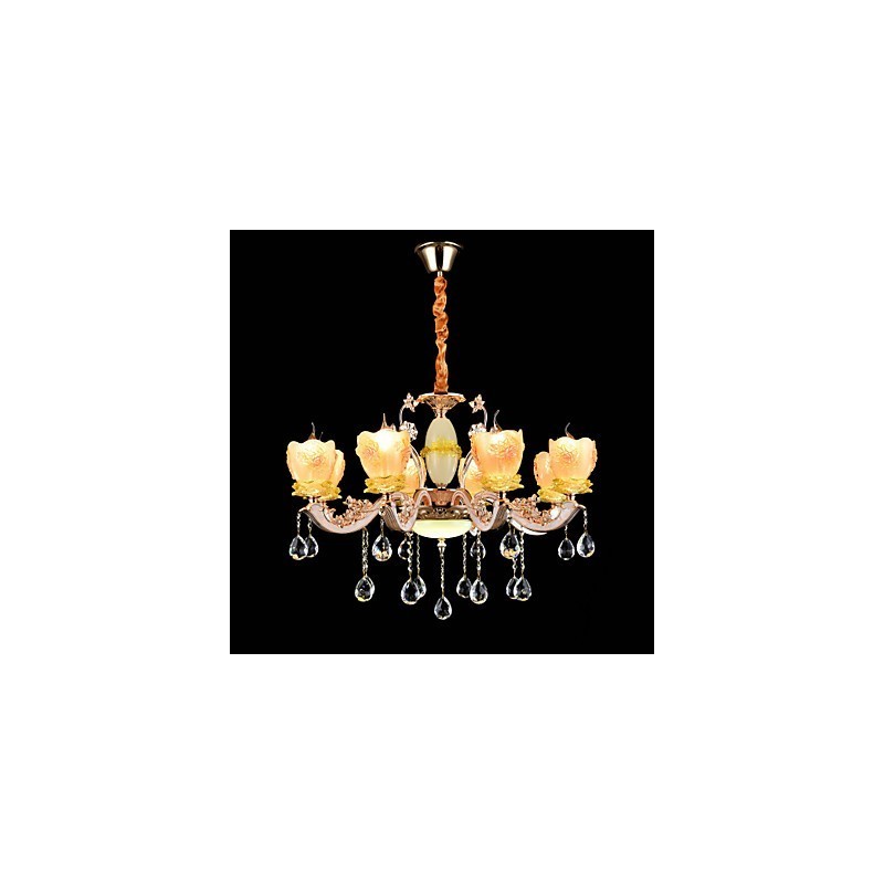 Modern Contemporary Traditional Classic Zinc Alloy Feature for Crystal Mini Style Metal Pendant Light