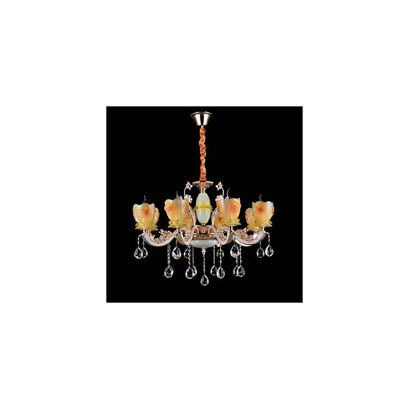 Modern Contemporary Traditional Classic Zinc Alloy Feature for Crystal Mini Style Metal Pendant Light