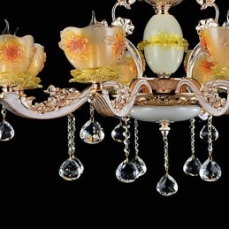 Modern Contemporary Traditional Classic Zinc Alloy Feature for Crystal Mini Style Metal Pendant Light