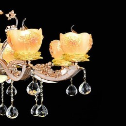 Modern Contemporary Traditional Classic Zinc Alloy Feature for Crystal Mini Style Metal Pendant Light