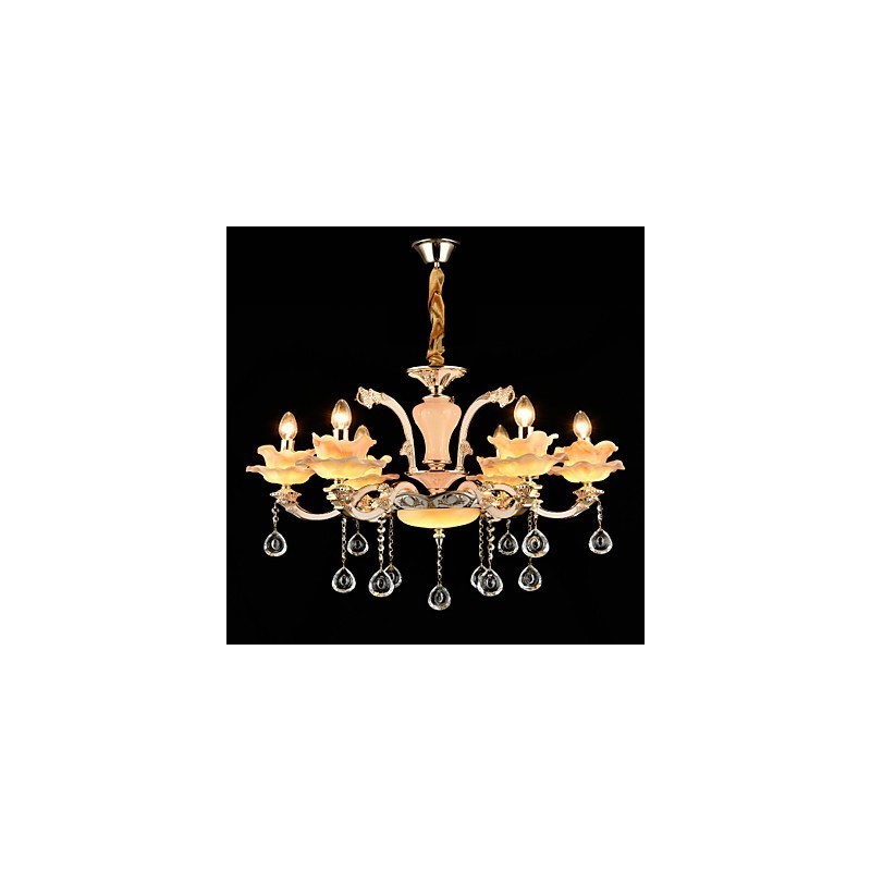 Modern Contemporary Traditional Classic Zinc Alloy Feature for Crystal Mini Style Metal Pendant Light