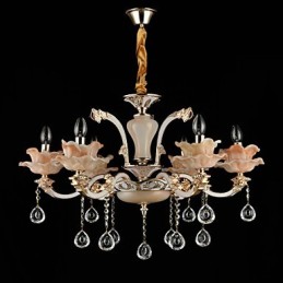 Modern Contemporary Traditional Classic Zinc Alloy Feature for Crystal Mini Style Metal Pendant Light