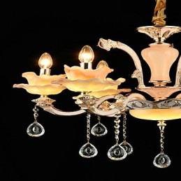 Modern Contemporary Traditional Classic Zinc Alloy Feature for Crystal Mini Style Metal Pendant Light