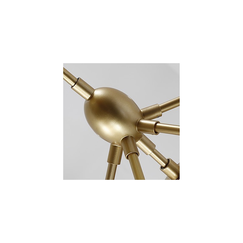 Twenty_one Light Post Modern Europe Style Modo Metal Glass Pendant Lamp the Foyer Decorate Industrial Chandelier Lamp