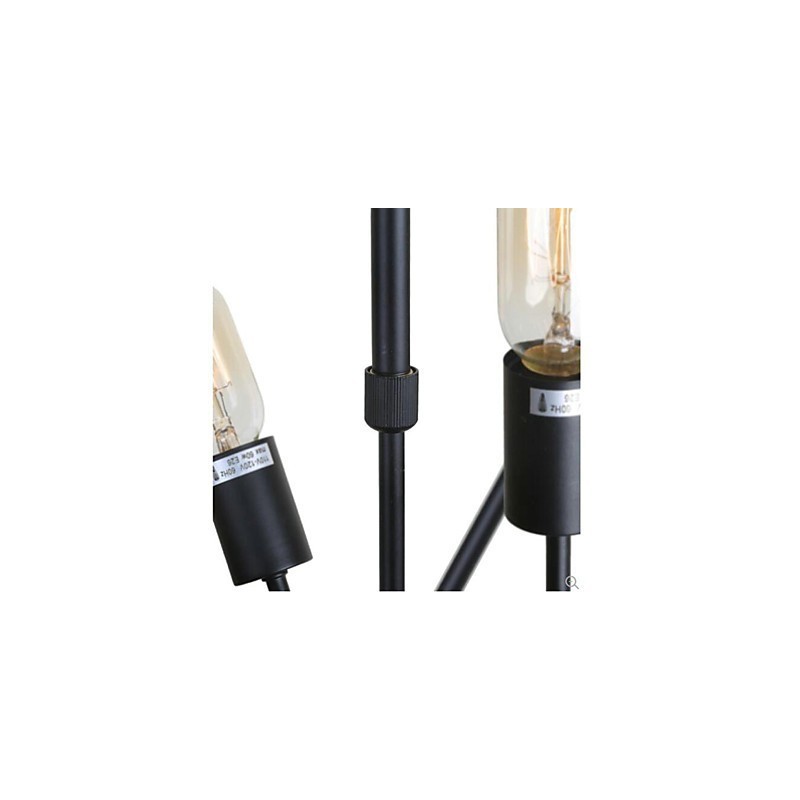 Rustic Lodge Painting Feature for Designers Metal Indoor Shops 2 Bulbs Chandelier