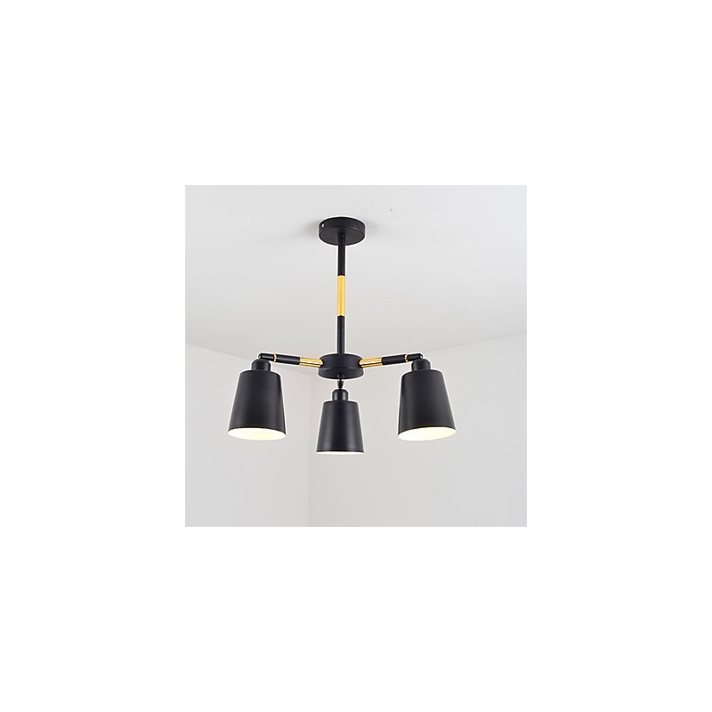 Pendant Light Traditional Classic Painting Feature for Mini Style Wood Bamboo