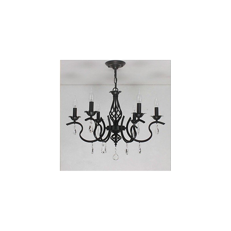 European Style Crystal Chandelier Dining Lights Simple Creative Candles Lamps And Lanterns Novelty Lightig