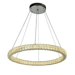 Dimmable Ring Ceiling Light Pendant Light Modern Chandelier Lighting Indoor Lamp with Remote Control