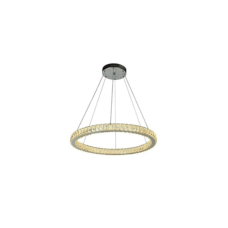 Dimmable Ring Ceiling Light Pendant Light Modern Chandelier Lighting Indoor Lamp with Remote Control
