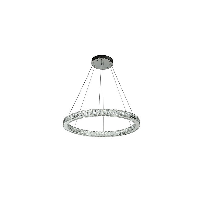 Dimmable Ring Ceiling Light Pendant Light Modern Chandelier Lighting Indoor Lamp with Remote Control