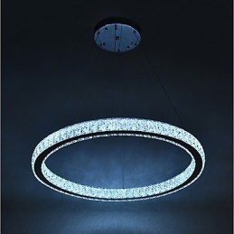 Dimmable Ring Ceiling Light Pendant Light Modern Chandelier Lighting Indoor Lamp with Remote Control