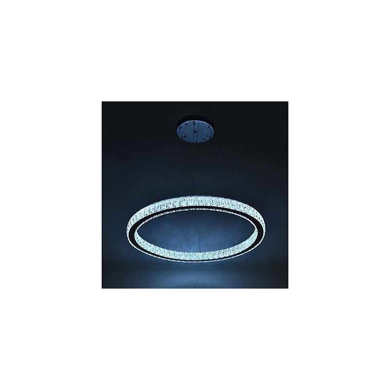 Dimmable Ring Ceiling Light Pendant Light Modern Chandelier Lighting Indoor Lamp with Remote Control