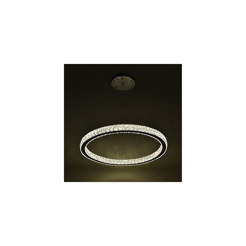 Dimmable Ring Ceiling Light Pendant Light Modern Chandelier Lighting Indoor Lamp with Remote Control