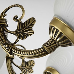 Traditional Classic Painting Feature for Mini Style Metal Chandelier