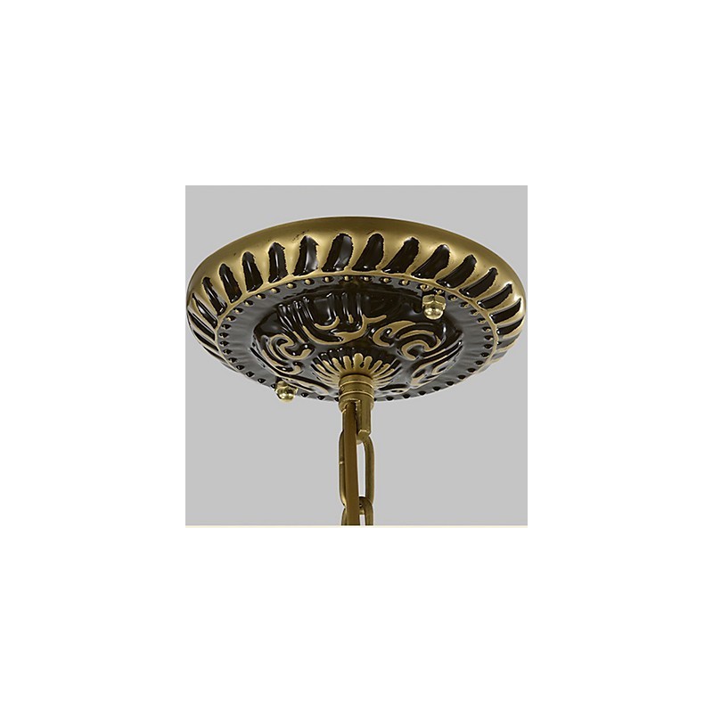Traditional Classic Painting Feature for Mini Style Metal Chandelier