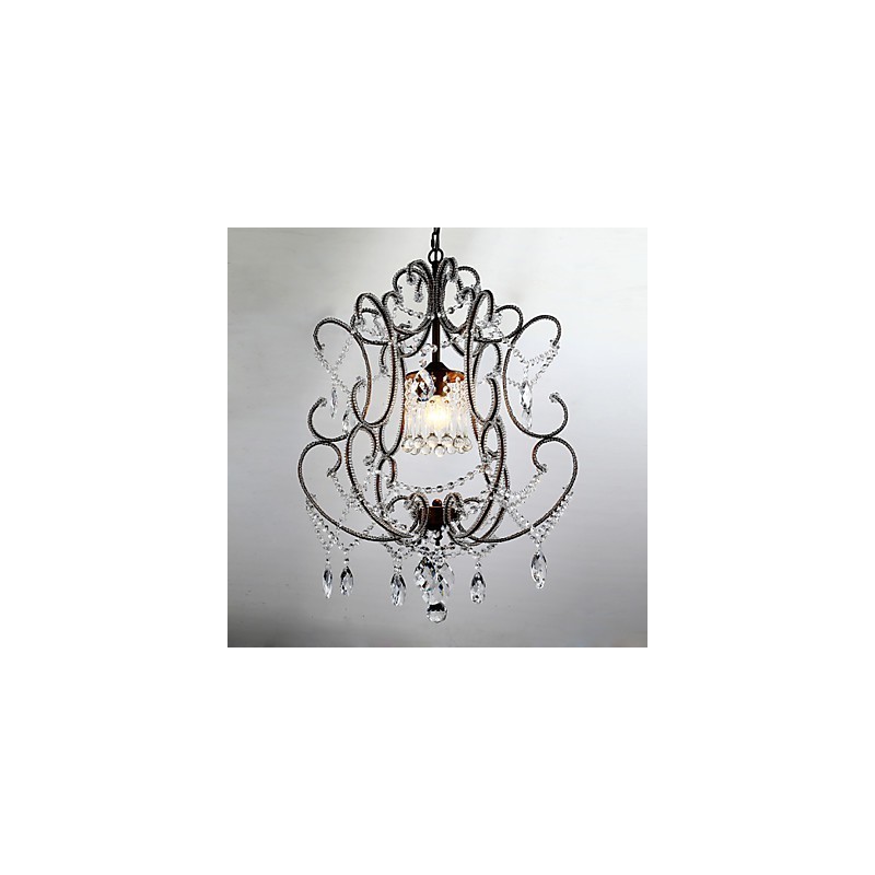 Modern Chandelier Design Vintage Chandelier Loft Crystal Light Fixture Lustre Hanging Lamp