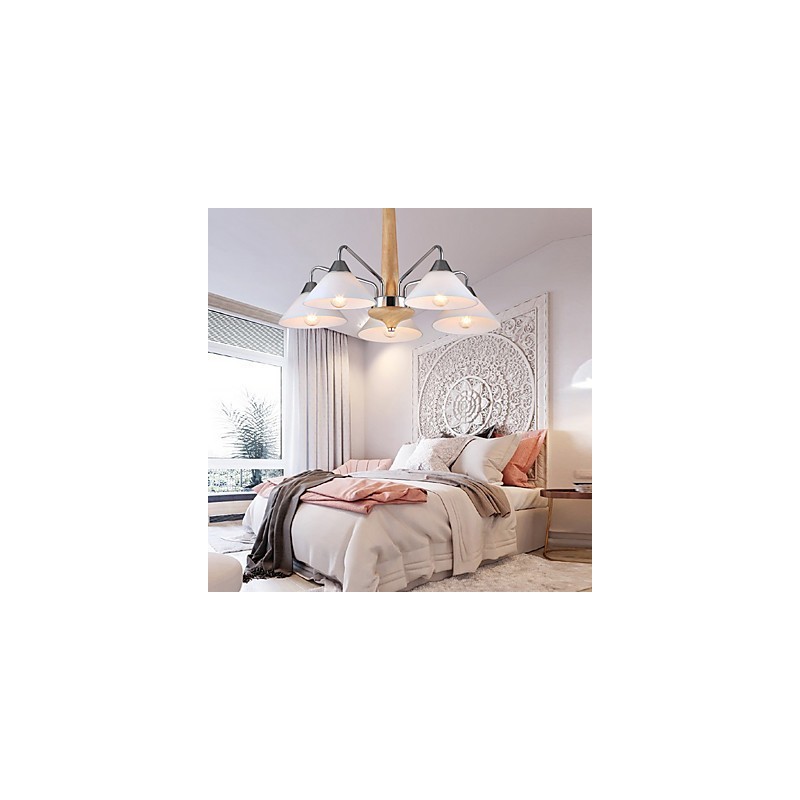 5 Light Modern Contemporary Chandelier for