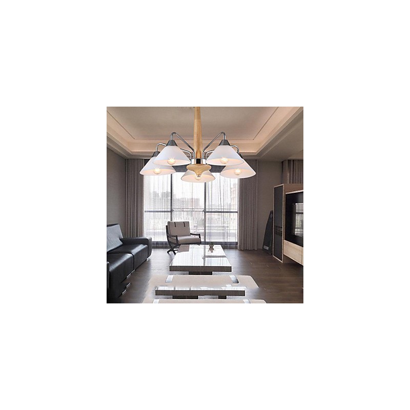 5 Light Modern Contemporary Chandelier for