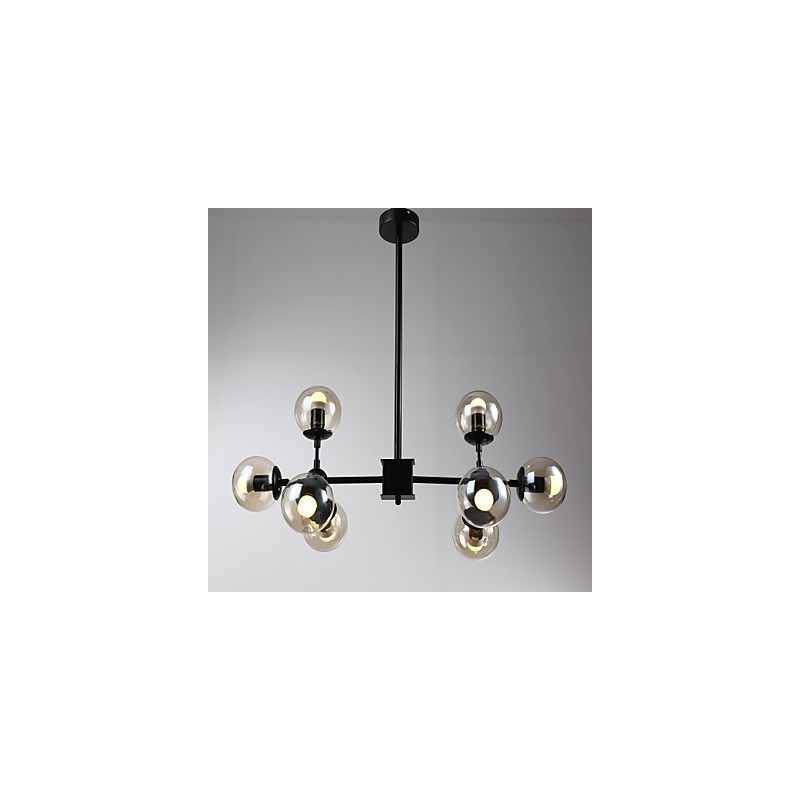 Traditional Classic Retro Painting Feature for Mini Style Metal Chandelier