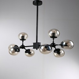 Traditional Classic Retro Painting Feature for Mini Style Metal Chandelier