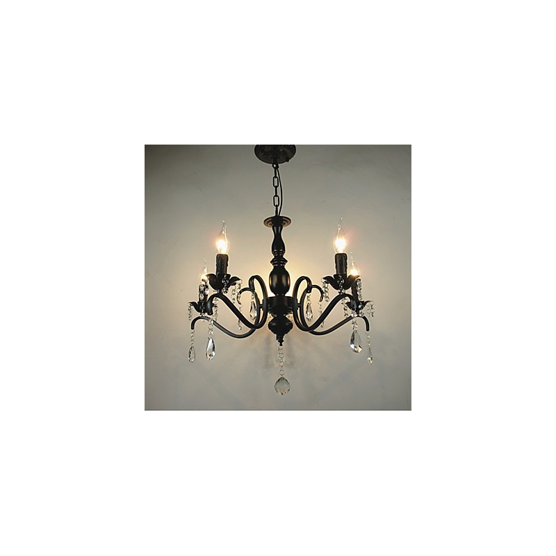 Novelty Lightings European Style Wrought Iron Lamp Originality Individuality Decoration Candle Lamp Chandelier