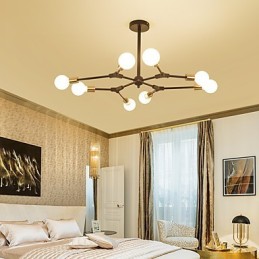 Pendant Light Traditional Classic Painting Feature for Mini Style Wood Bamboo